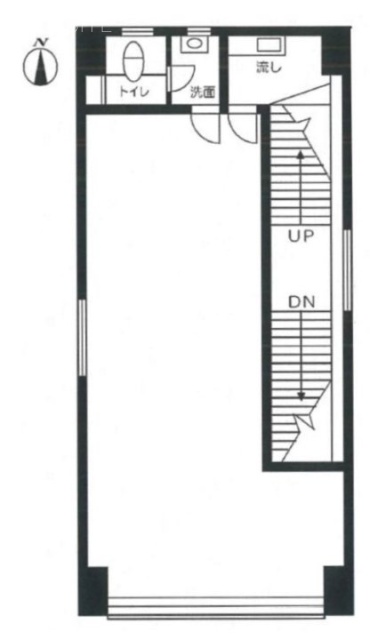 各務(かがみ)ビル2F 間取り図