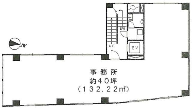 中川ビル3F 間取り図