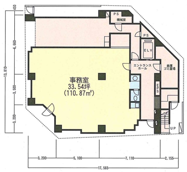 カケイビル青山1F 間取り図
