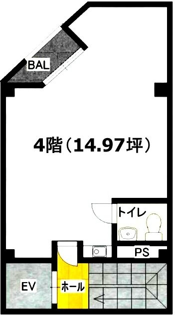 ブロッケンビル4F 間取り図