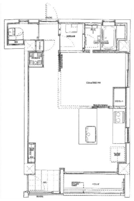 吉祥寺パークフロント302 間取り図