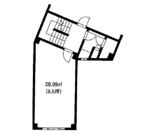 金剛ビル201 間取り図