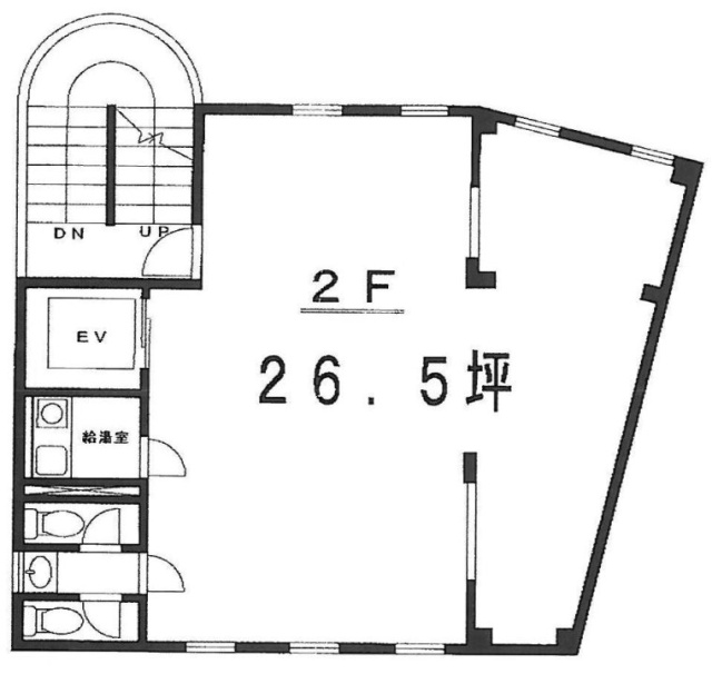 第5康洋ビル2F 間取り図