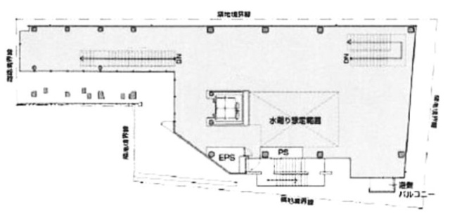 原宿神宮の森ビル1F 間取り図