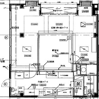 メゾン・ド・カメリア1F 間取り図