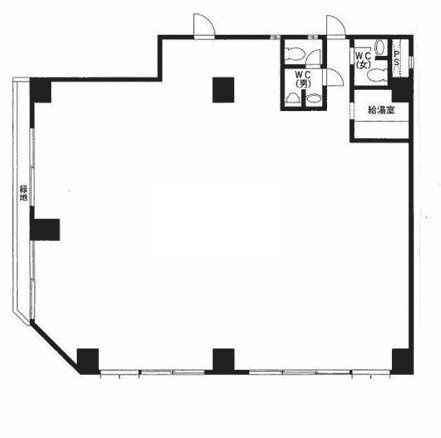 パークハウス大森リルウィングビル1F 間取り図