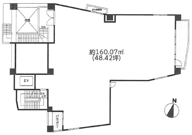 ほんだビル2F 間取り図