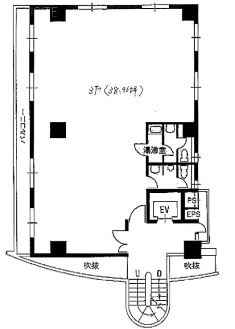 赤坂倉橋ビル3F 間取り図