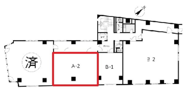 森町ビルA-2 間取り図