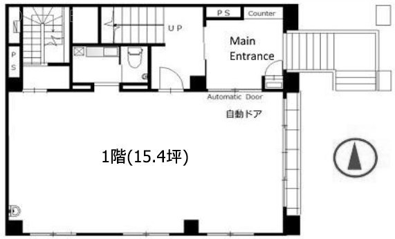 ダイナミックアート館1F 間取り図