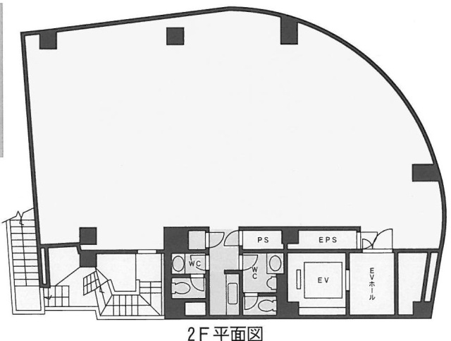 いちご西五反田ビル2F 間取り図