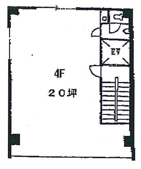 寺西ビル4F 間取り図