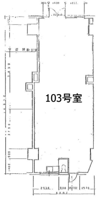 ハイシティプラザ南大泉ビル103 間取り図