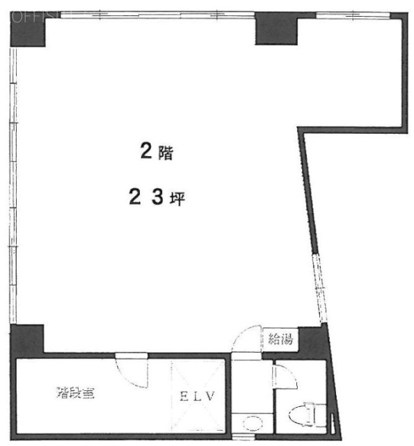 出版輸送ビル2F 間取り図