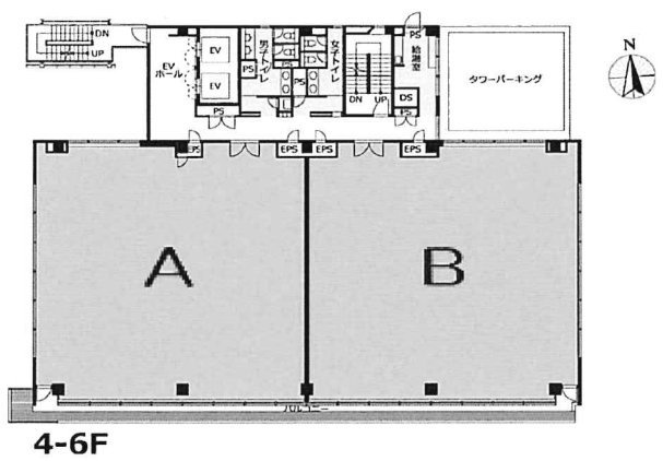 VORT麻布maximAB 間取り図