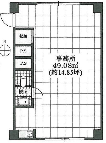 松村ビル202 間取り図