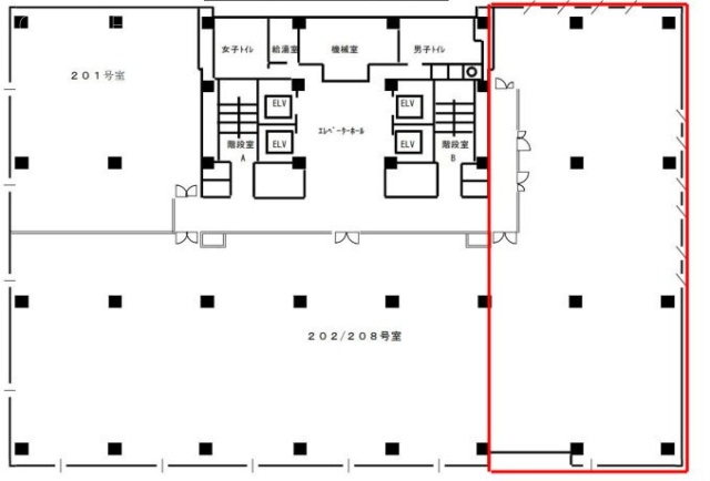 KRCビル205-8 間取り図