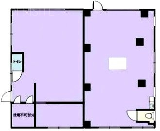 コーポタキザワビル101 間取り図