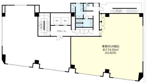 東上野センターB 間取り図