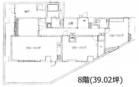 南池袋Mビル8F 間取り図