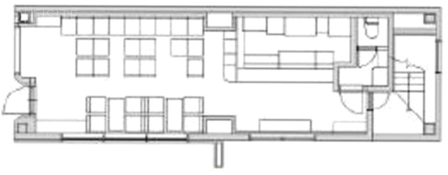 第二矢島ビル1F 間取り図