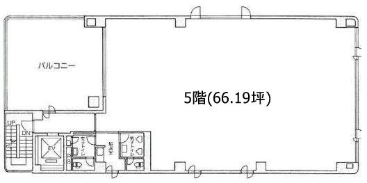 駿河台ビル5F 間取り図