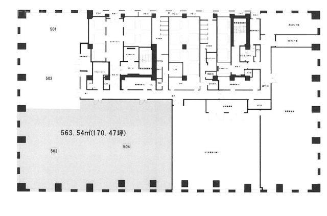 JAビル6F 間取り図