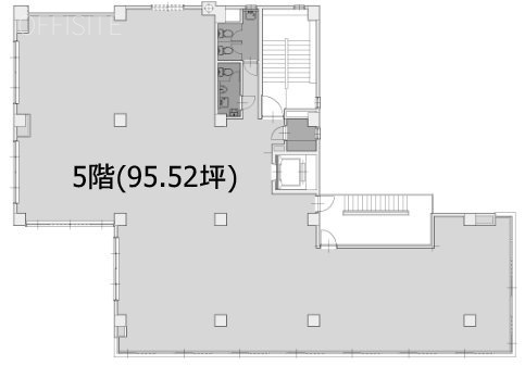 イマスサニービル5F 間取り図