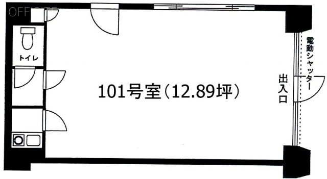 原ビル101 間取り図