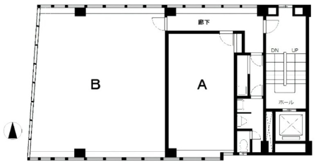 モリタビル御徒町B 間取り図