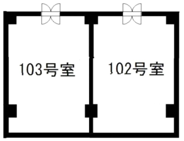 藤和綾瀬コープビル102 間取り図