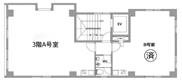今井ビルA 間取り図