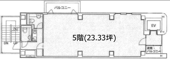 エルヘンビル5F 間取り図