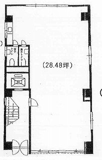 神保町ハトヤビル1F 間取り図