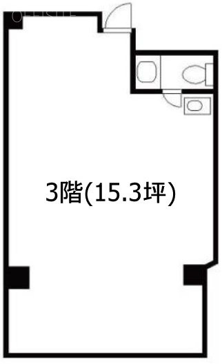 カリガネビル3F 間取り図