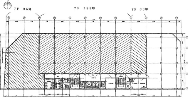 新宿ビル7F 間取り図