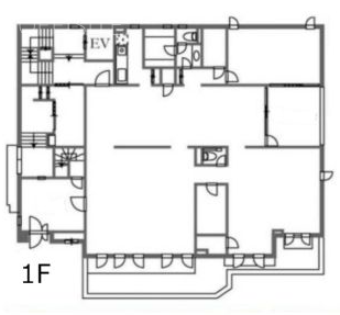 目黒三田2丁目ビル1F 間取り図