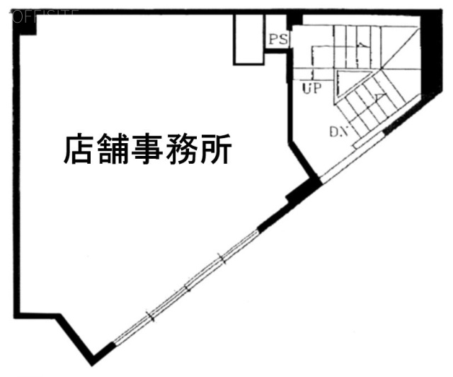 辰巳不動産ビル1F 間取り図