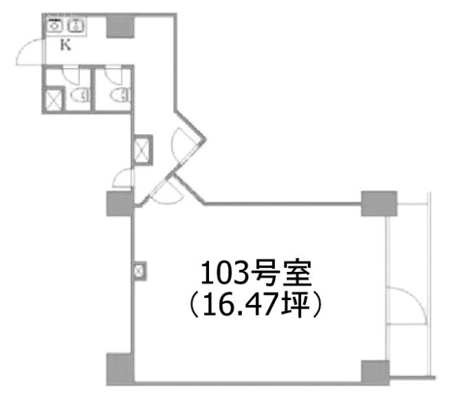 サニーヒルズ103 間取り図