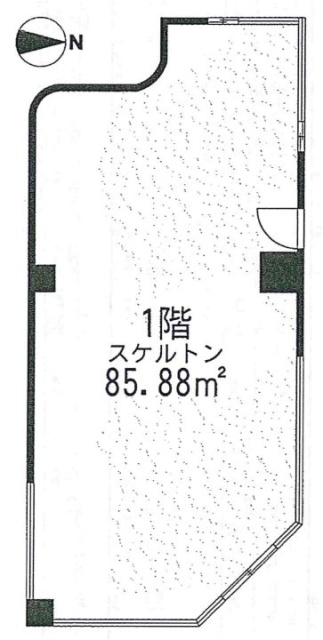 サウルスマンション町屋壱番館102 間取り図