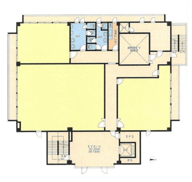 江東物流センタービル6F 間取り図