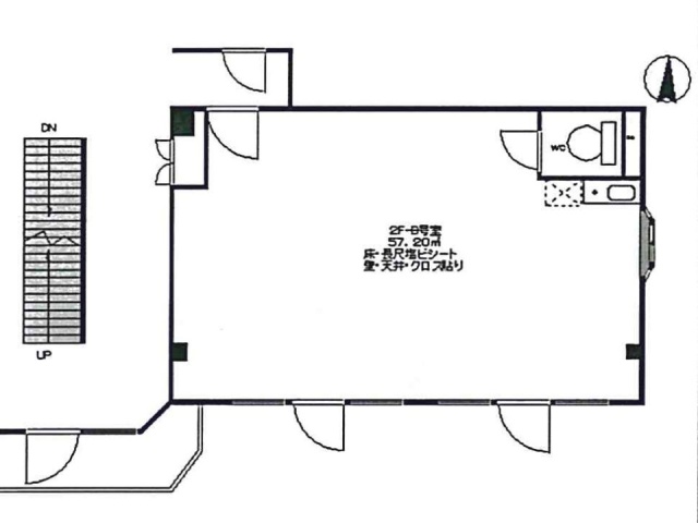 芳成ビルB 間取り図