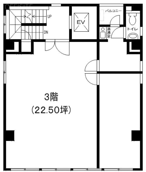 政弥(マサヤ)ビル3F 間取り図