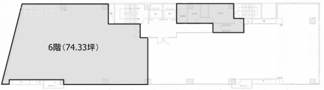 イトーピア岩本町二丁目ビルA 間取り図
