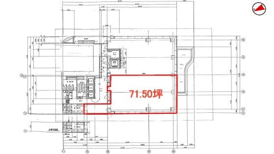 Daiwa西新橋(共同西新橋)ビル801 間取り図