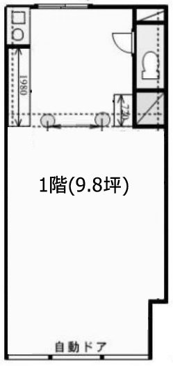 アドリーム千駄木1F 間取り図