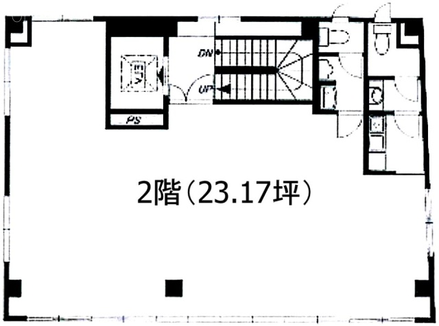 ツーウッズ目白ビルディング2F 間取り図