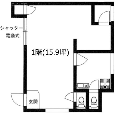 シェンブルグ1F 間取り図