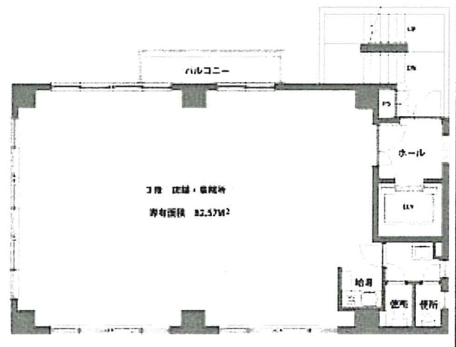 曙I・Iビル3F 間取り図