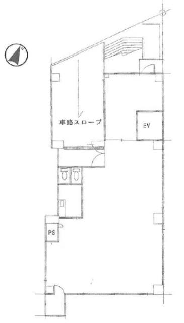 サンライン第14ビル1F 間取り図